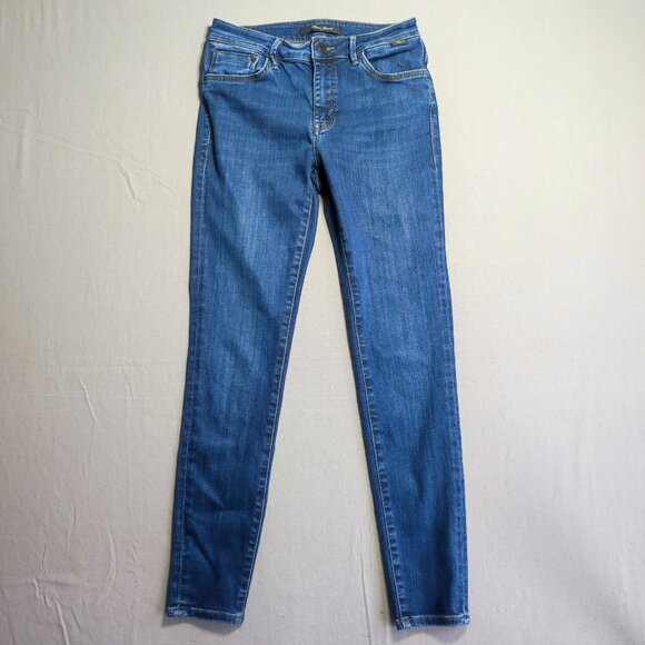 Mavi Jeans classic style ankle women's size 28/29 denim blue, stretch - Picture 1 of 13